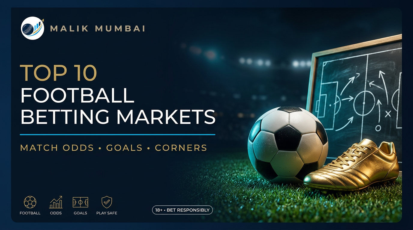 Top 10 football betting markets every Indian fan should know