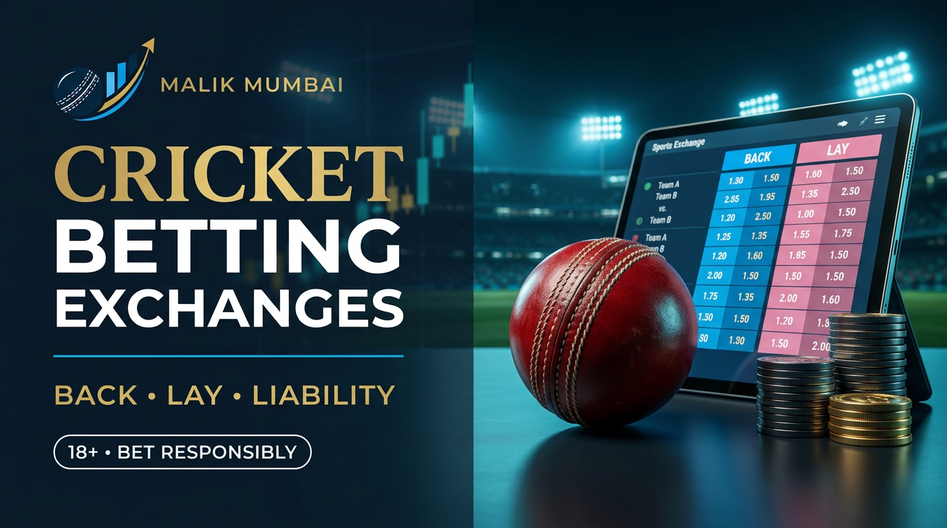 Cricket betting exchanges: back, lay and liability explained