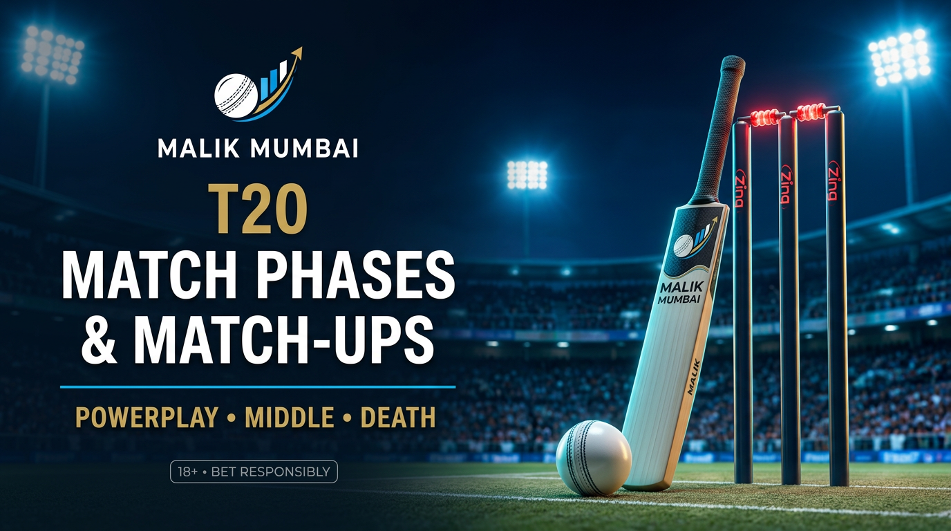 T20 match guide: powerplay, middle overs, death overs and match-ups