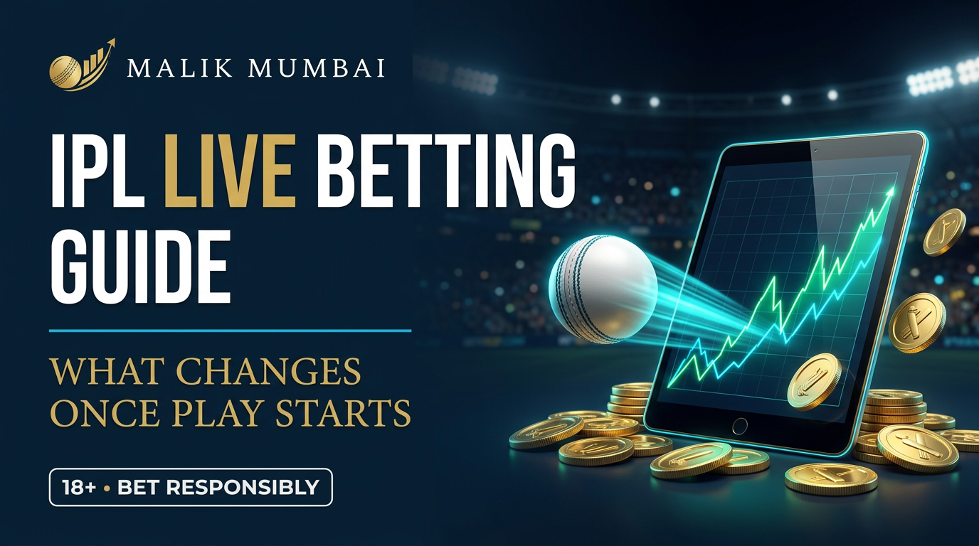 IPL live betting: what changes once the match starts