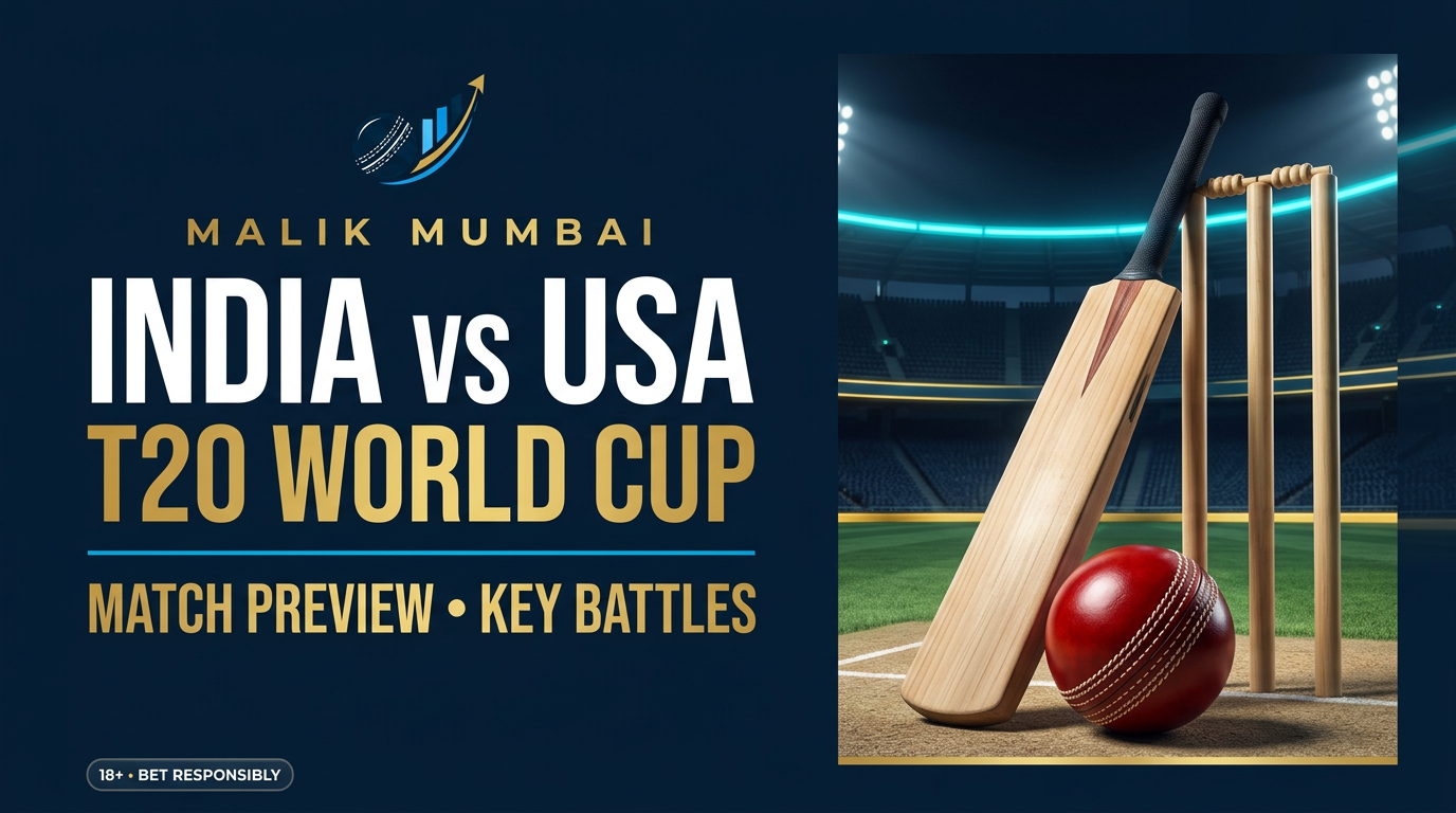 India vs USA at the T20 World Cup: betting notes