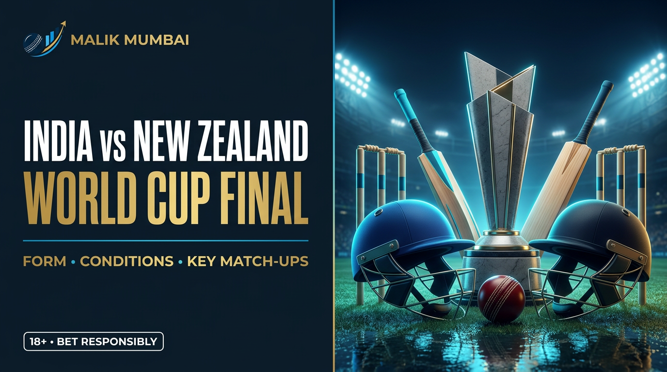 India vs New Zealand T20 World Cup final: betting notes