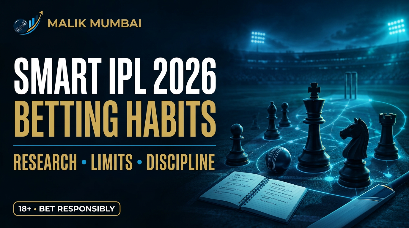 Smart IPL 2026 betting habits in five lines