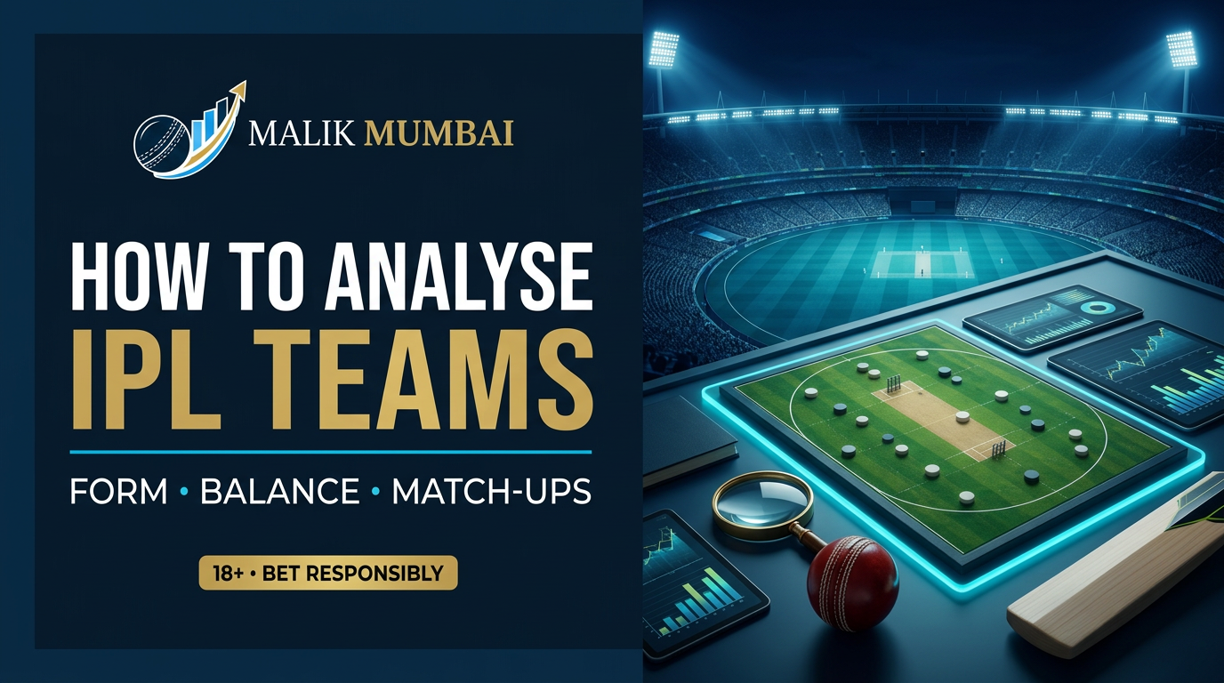 How to analyse an IPL team before betting: a pre-match checklist