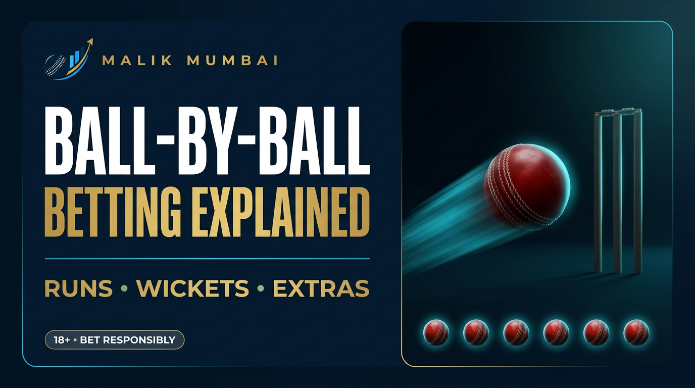 Ball-by-ball betting explained: the fastest cricket market