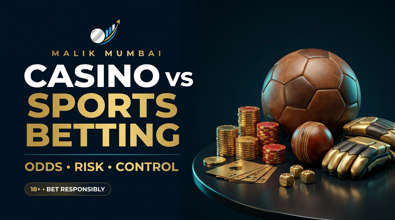 Online casino vs sports betting: speed, risk and budgets