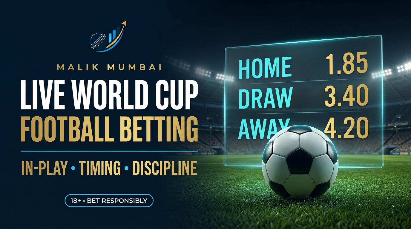 Live World Cup football betting: what to sort out before kick-off