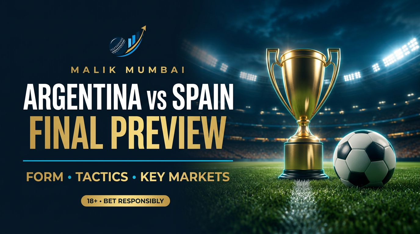 Argentina vs Spain: World Cup 2026 final betting notes
