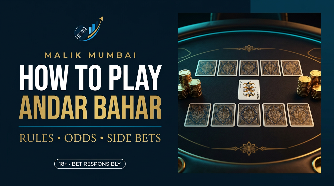 How to play Andar Bahar: rules, payouts and side bets