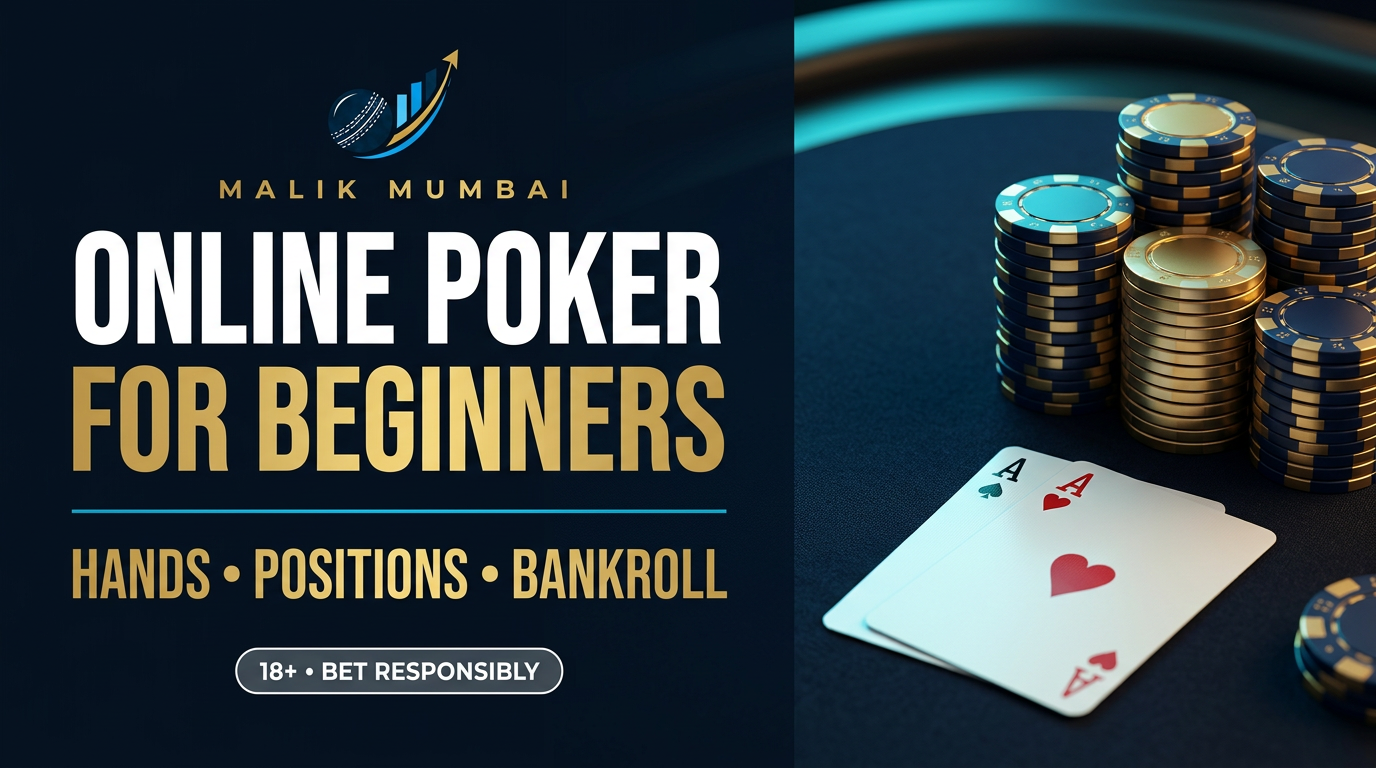Online poker for beginners: Hold'em basics, hand rankings and pot odds