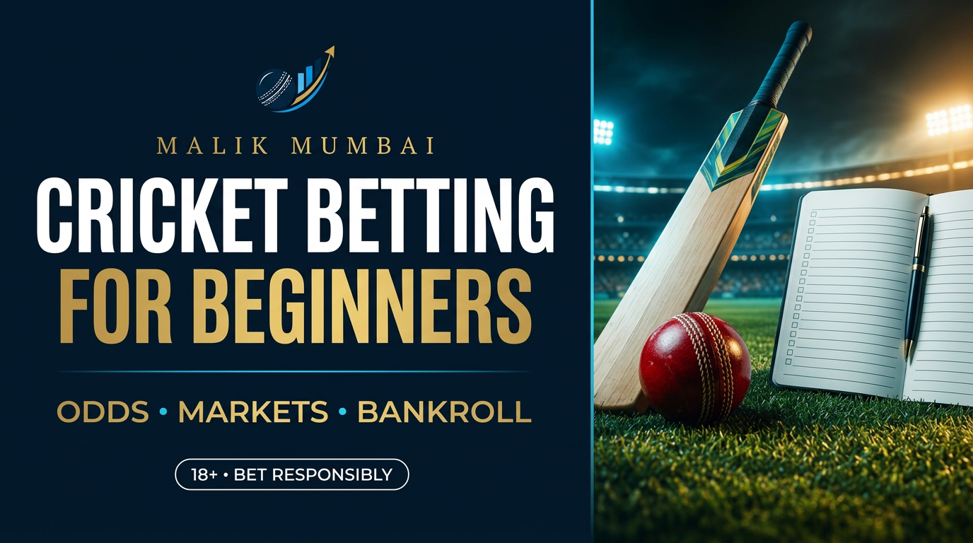 Cricket betting for beginners: your first five bets